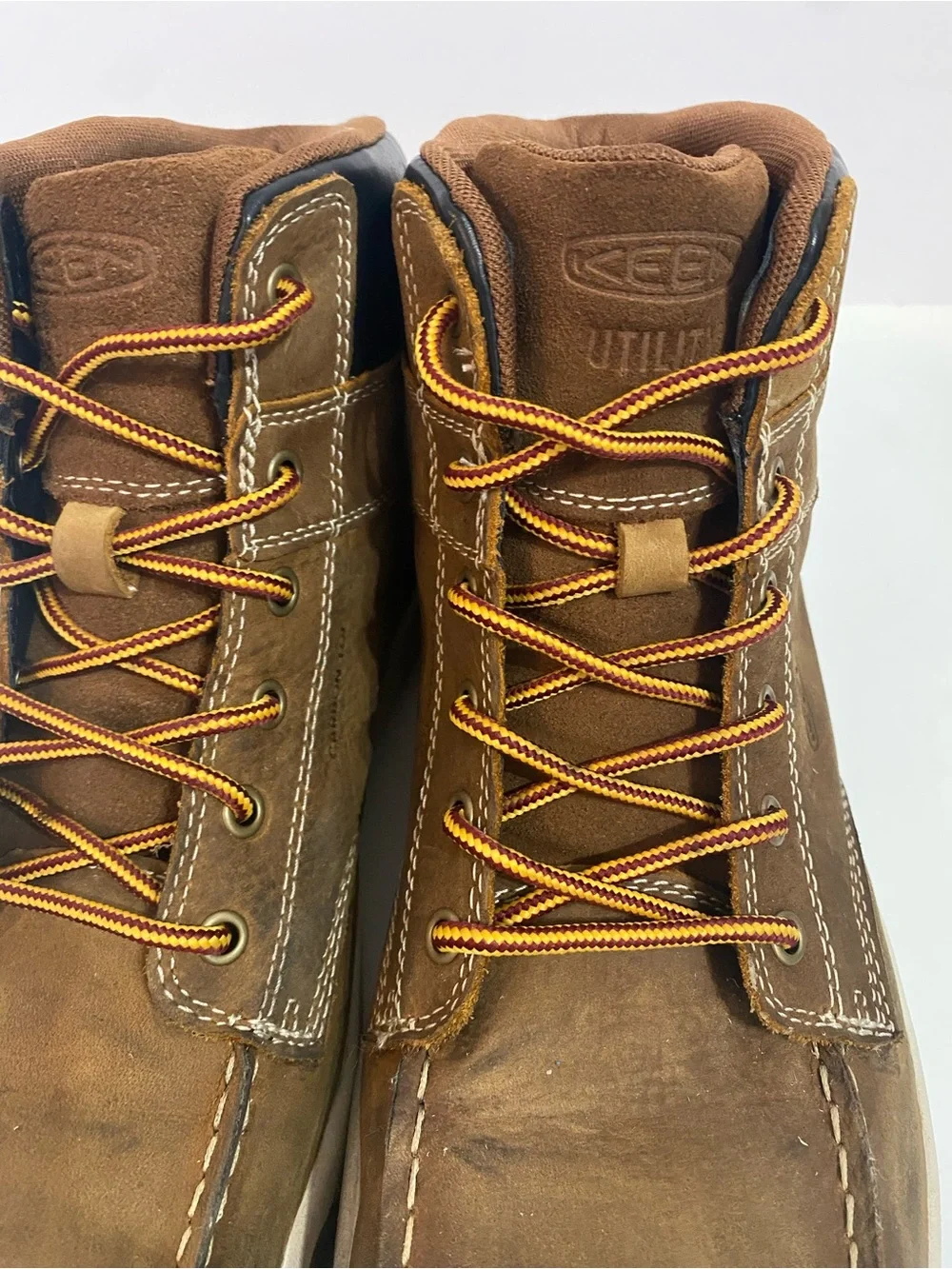 KEEN Utility Gibson Waterproof Work Boots (Carbon Toe) Size 11.5 D